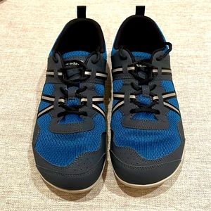 Men’s Xero Prio shoes size 11. Blue, gray, black.